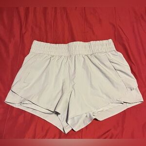 AVIA Women's Light Gray Athletic Shorts